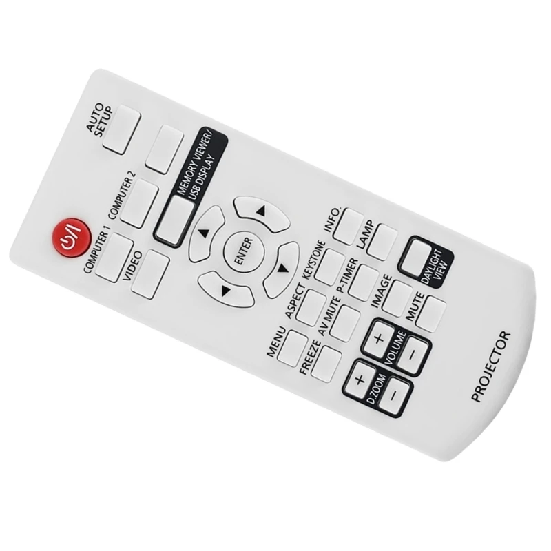 Controle remoto r91a para projetores PT-XW3232STC xw2731 x3220 bx40nt x270c, acessório substituição, operação fácil