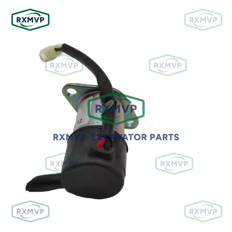 16271-60010 Stop Solenoid Valve 12V Fits Excavator Kubota BX220 KX61-2 KX61-2 KX71 Diesel Engine