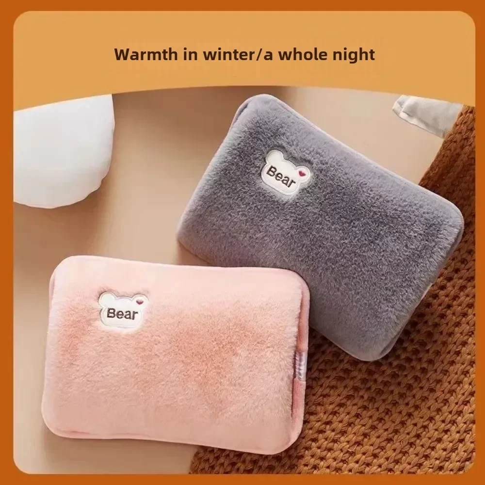 Economic Winter Hand Warmer Stomach Warmer Charging Edition Cute Plush Comfortable Hand Warmer Student Portable Stove HandBag