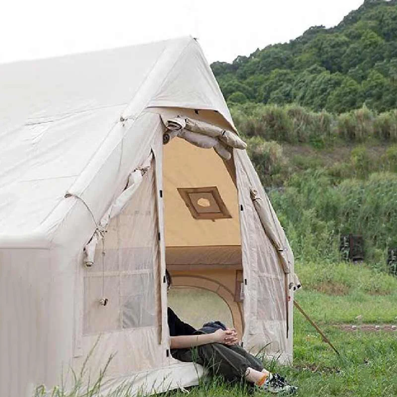 

Best Selling High Quality Portable Hiking Folding Outdoor Inflatable Tent Square Family Tents Camping Outdoor Waterproof Large