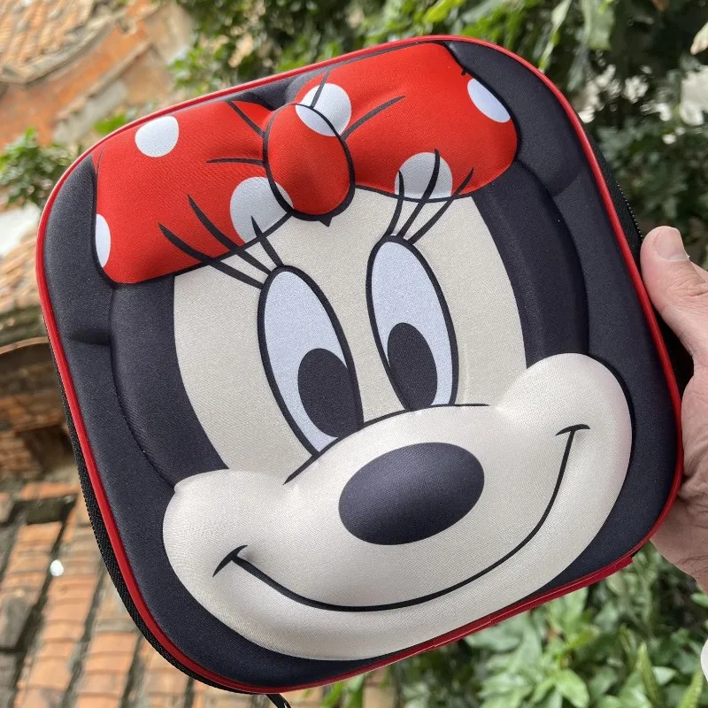 Disney Mickey Minnie Mouse Cosmetic Bag Cartoon Makeup Bag Women Large Capacity Toiletries Organizer Beauty Case Medicine Chest