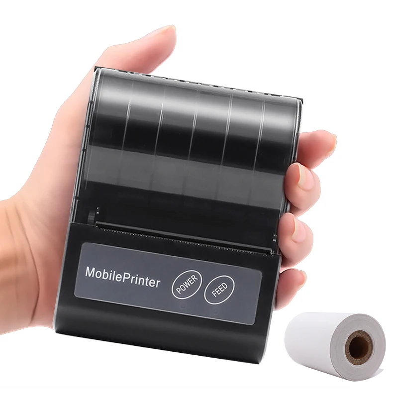 2023 新しいミニサーマルプリンタポ​​ータブル 58 ミリメートルポケット Impresora ホット感熱紙フォトメモプリンタ在庫状態