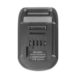 Adapter for DeWalt for 18V 20V Li-Ion Battery To for Ein Lithium Tool To for Ein Power Tools DM18EIN Battery Converter