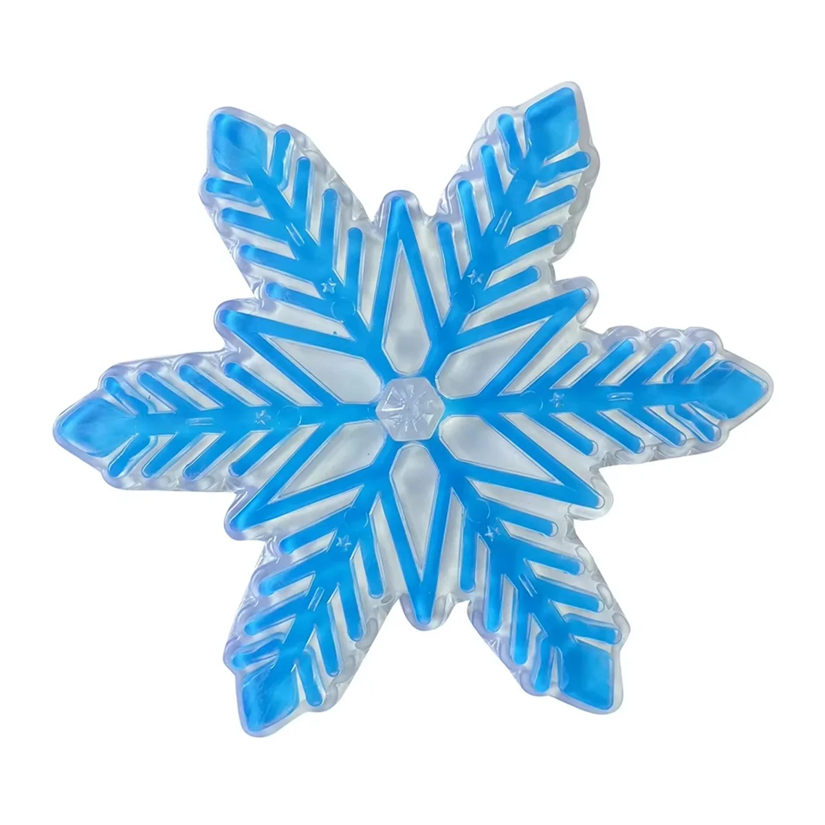 A72Z DIY Snowboard Stomp Pads Snowboard Mat Snowflake Shape for Winter Snow Ice Ski Snowboards Stomp Pads Blue