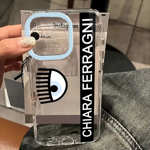 Phone Case For Hot F-Ferragnies iPhone 17 16 16e 15 14 13 12 11 Mini Pro Max X XR XSMax 7 8 Air Plus Eyes C-Chiaras Back Cover