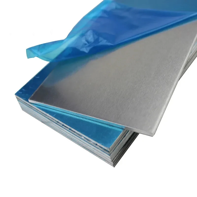 5052 Aluminum Plate Flat Sheet Silver Anodized Aluminum Alloy Plate Thickness 3mm 6mm 10mm 297x420mm 210x297mm