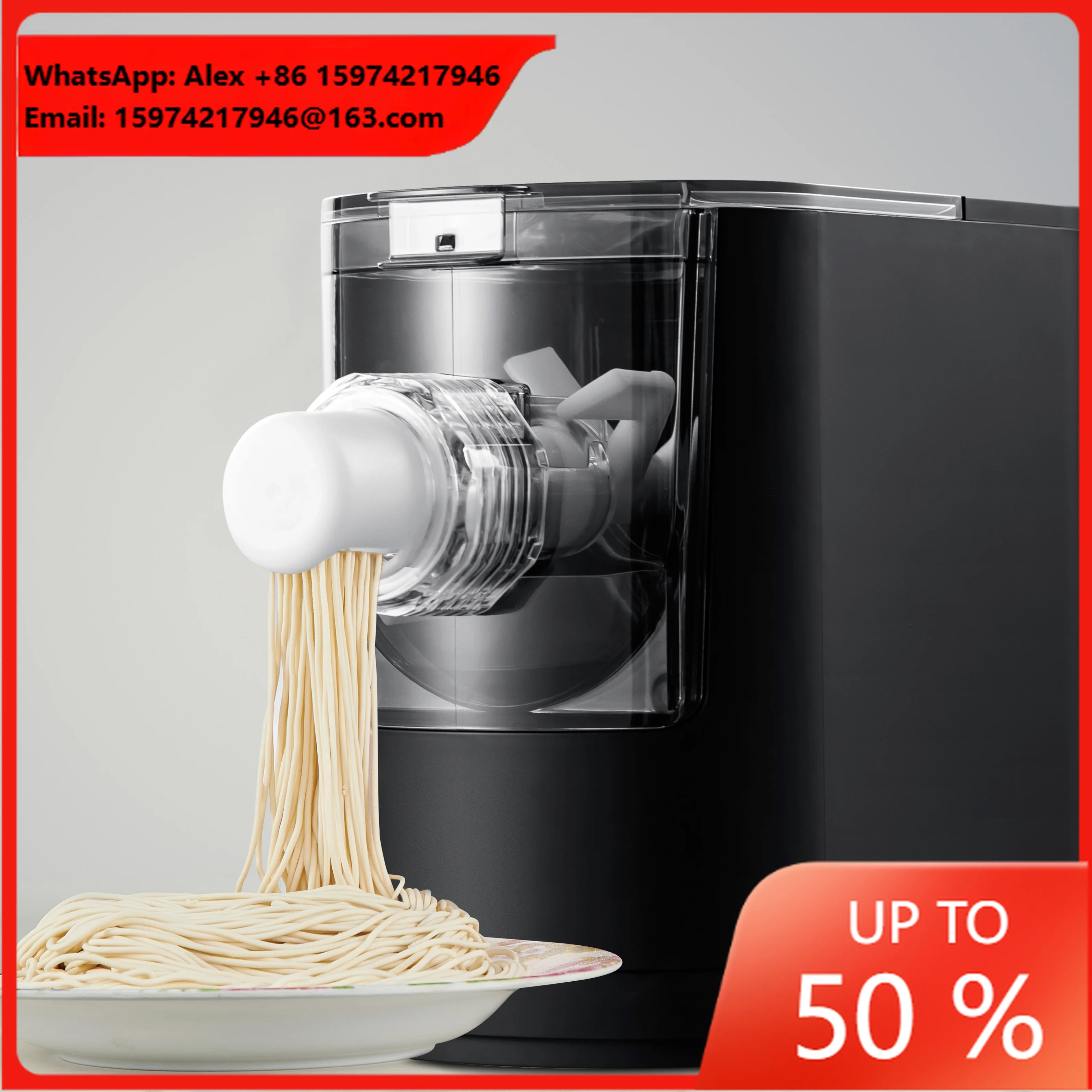 Automatic Electric Noodle Pasta Maker Chinese Noodle Dumpling Skin Making Machine