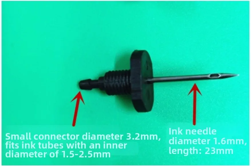 10pcs Inkjet Printer Ink Cartridge Needle for CISS Systems Reduces Clogging Extends Printhead Life 4.5mm 3.2mm Options