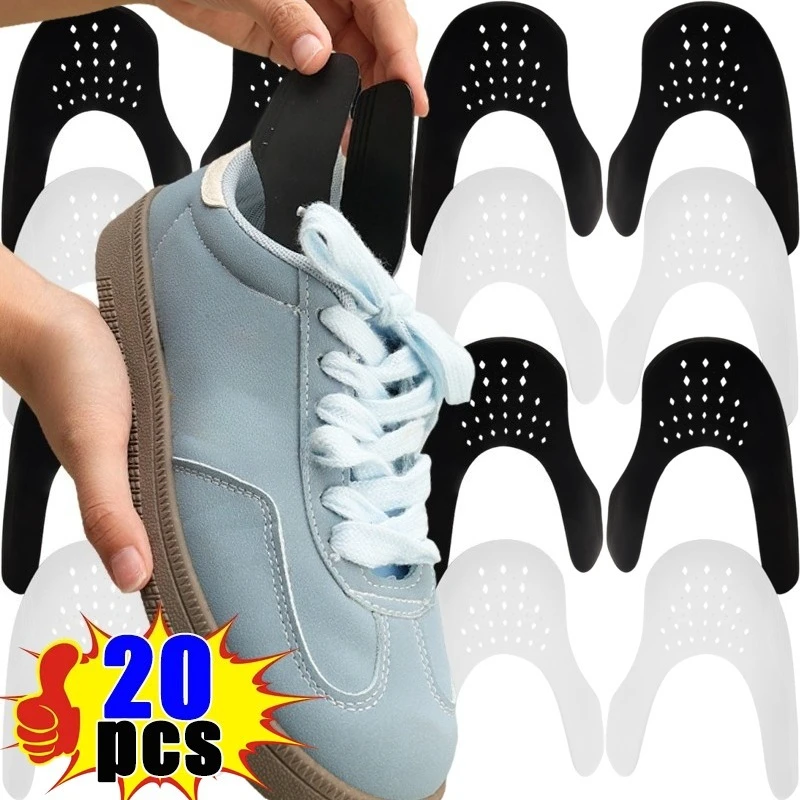 

Пластиковый носилок для обуви против морщин, щит для поддержки обуви, носок для кроссовок, спортивная защита для складок, комплект для ухода за ногами, оптовая продажа