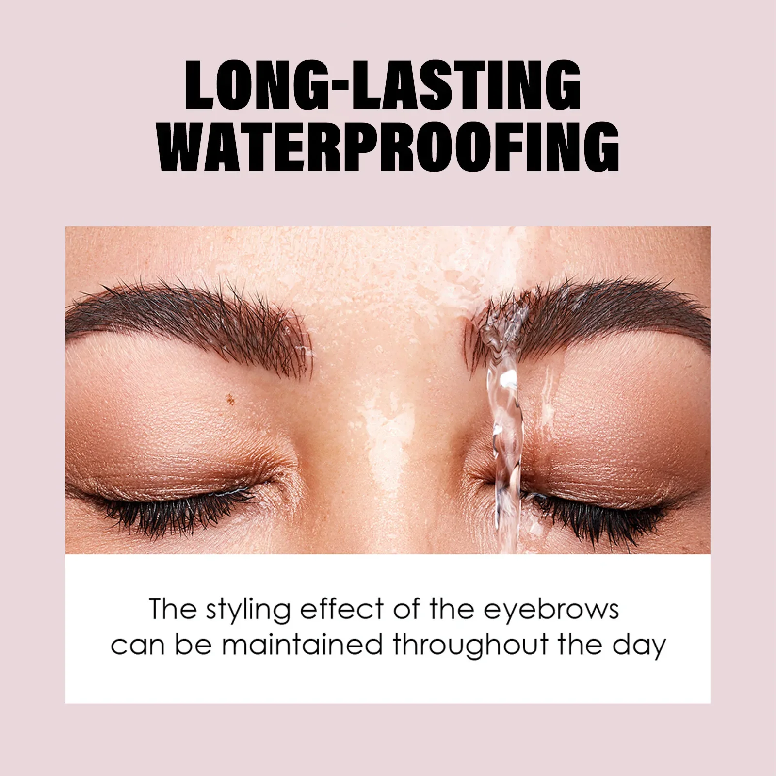 Tear Dye Eyebrow Balm Waterproof Sweatproof Non-blend Create Three-dimensional Natural Wild Eyebrows Tattoo Cosmetics Wholesale