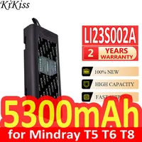 Mobile Phone Battery For Mindray BeneView T5 T6 T8 Accutorr 3 7 Passport 8 12 DPM 6 DPM 6 fits 022-000008-00 LI23S002A 5300mAh