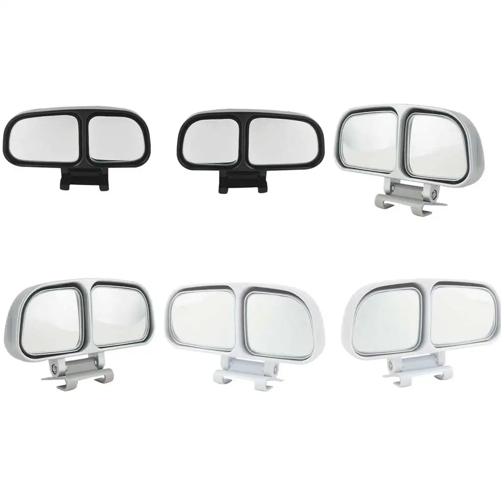 Car Rearview Blind Spot Zone Mirror Wide Angle Dual Glass Reversing Side Wing Mirror Car Accessories