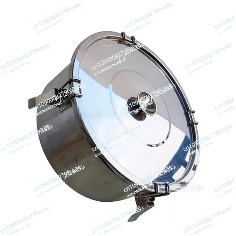 316/304 alimentos sanitários de aço inoxidável cozinha funil vedação capa funil cônico máquina enchimento grande diâmetro