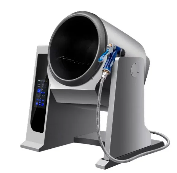 Fully automatic cooking robot for commercial use - intelligent drum-style takeout fast food cooking pot