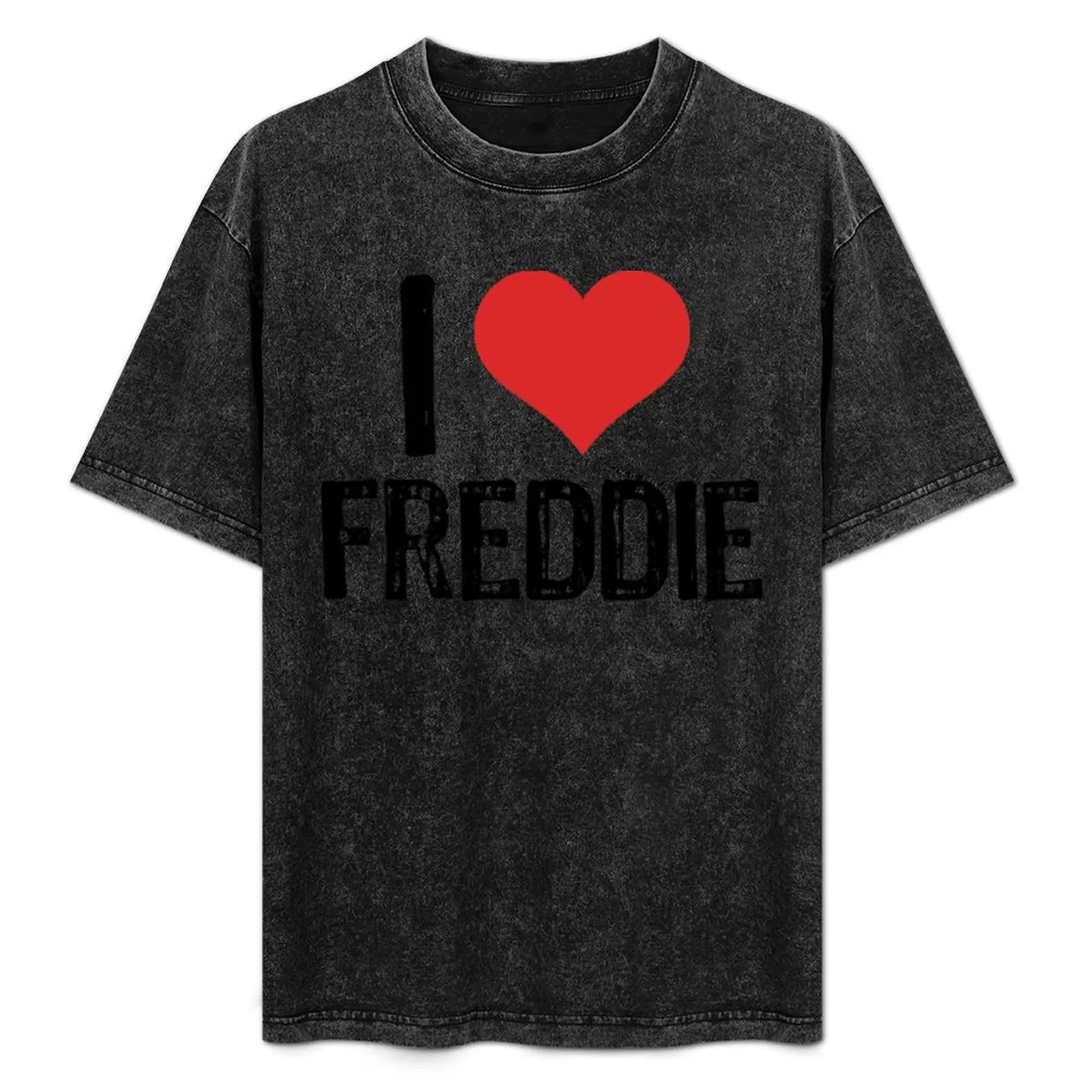 

I Love Freddie T-Shirt Large Size Breathable Tee