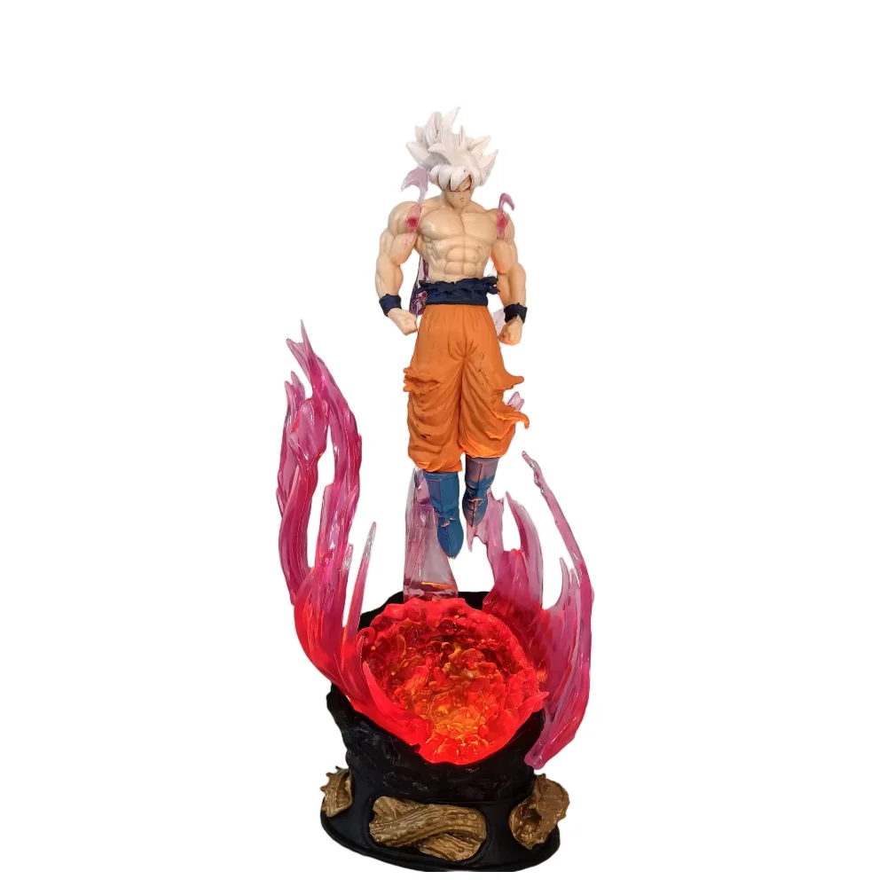Dragon Ball Super Saiyan Little Freedom Ultimate Skill Wukong Anime modelo hecho a mano regalo ornamental