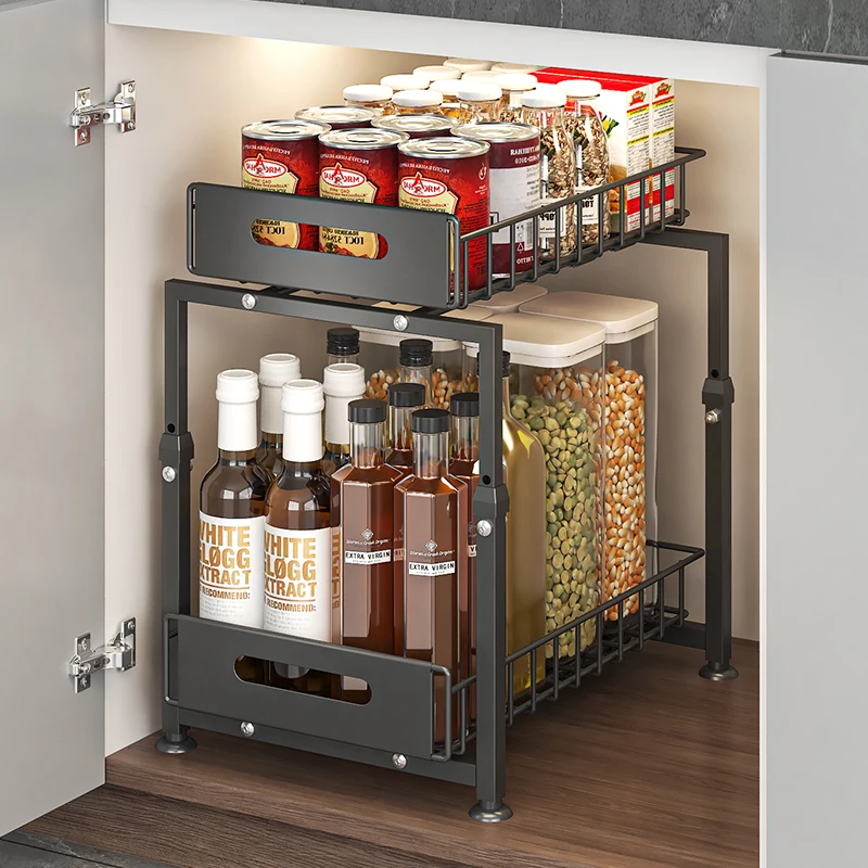 #28 Under-Sink Cabinet Storage Racks Discount Picks
