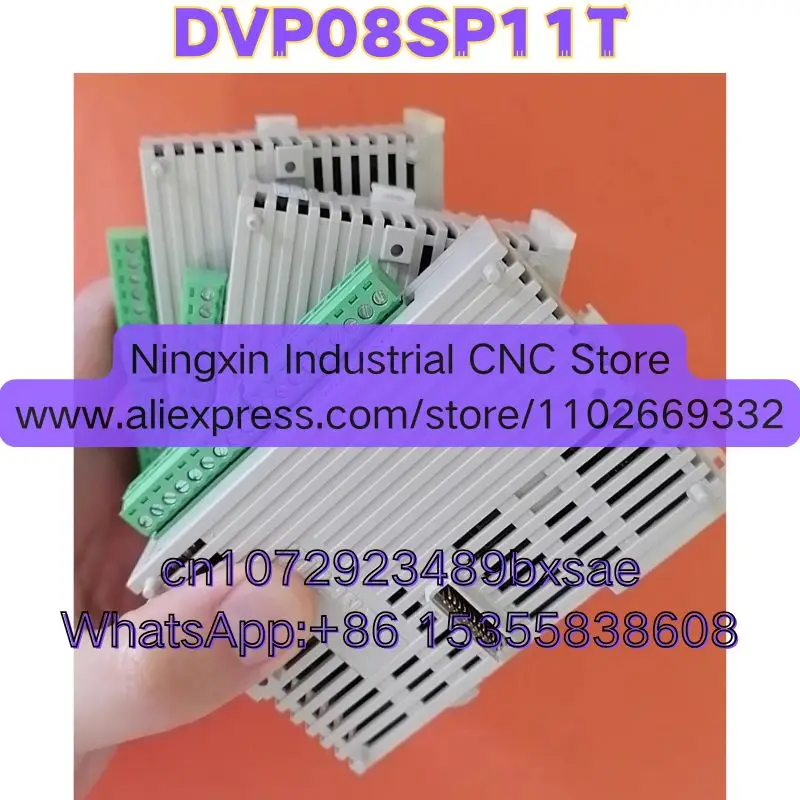 

Новейший б/у модуль расширения ПЛК DVP08SP11T, проверен, исправен.