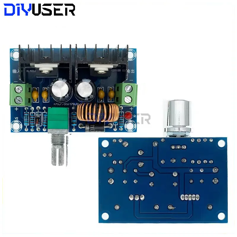 DIYUSER XH-M401 DC-DC Step Down Buck Converter Power Supply XL4016E1 PWM Adjustable 4-40V To 1.25-36V Step Down Board 8A 200W