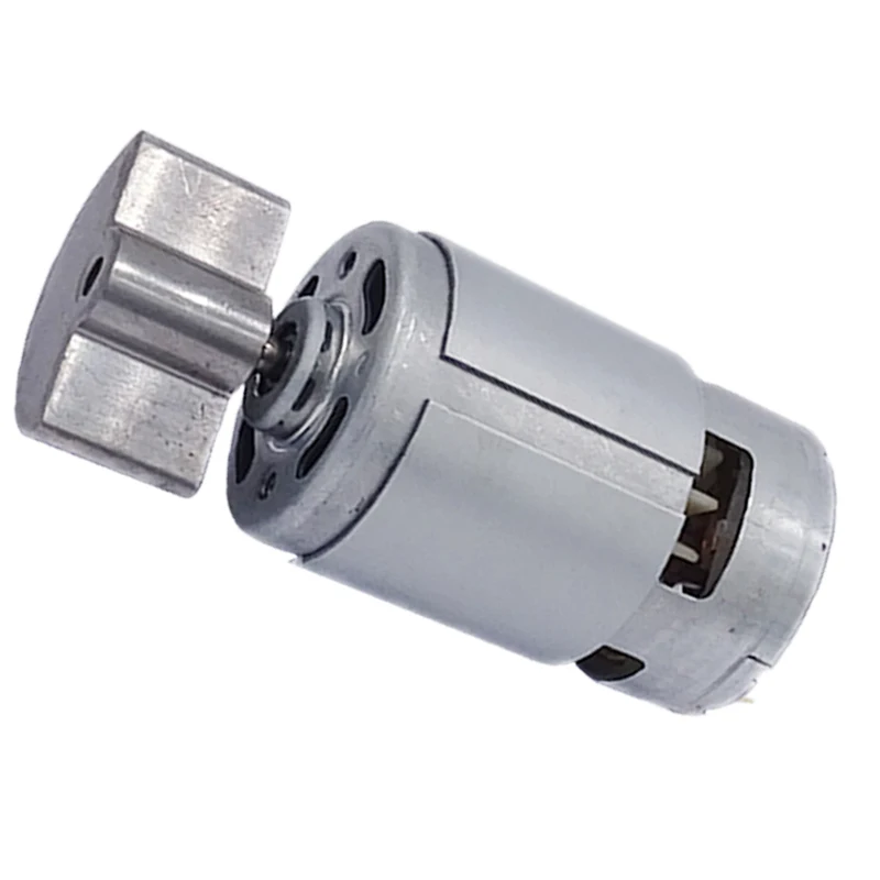 Powerful Motor 775 Fan Type DC Vibration Motor 60W 12V / 24V Special Vibration Motor For Massager