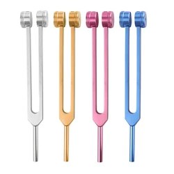 L69A 256 Hz Tuning Fork Medical Healing Instrument Aluminum with  Hammer A Repair Tool Human biofield diapa son