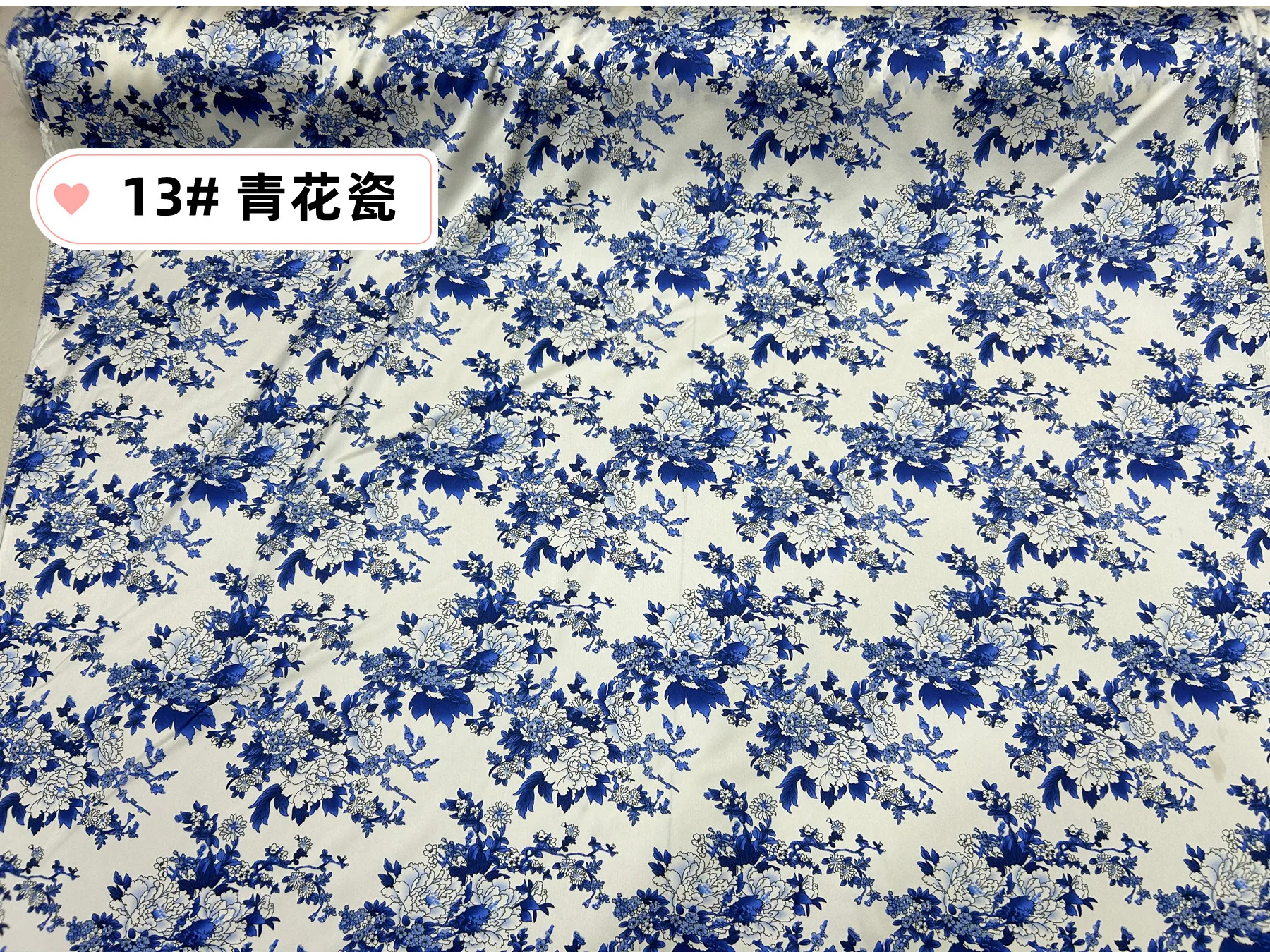 Zomer bedrukte zijden stof bloemen moerbei elastische satijn zijde satijn Chinese cheongsam jurk