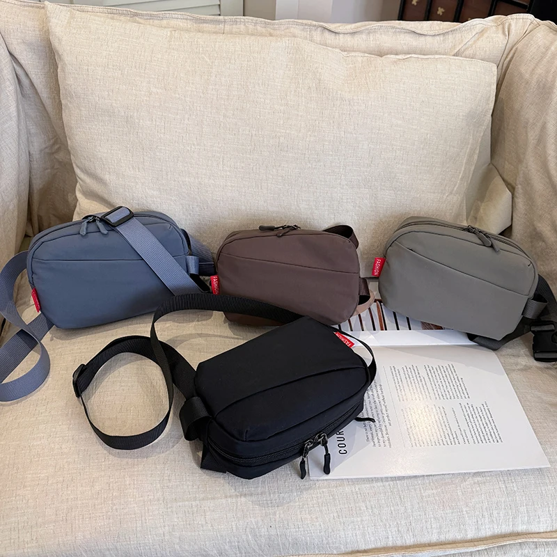 Neue Nylon-Brusttaschen, Bananentasche für Damen, Sling-Crossbody-Gürteltasche, Unisex-Hüfttasche, lässige Bauchtasche, hochwertige Gürteltasche – Detail 11