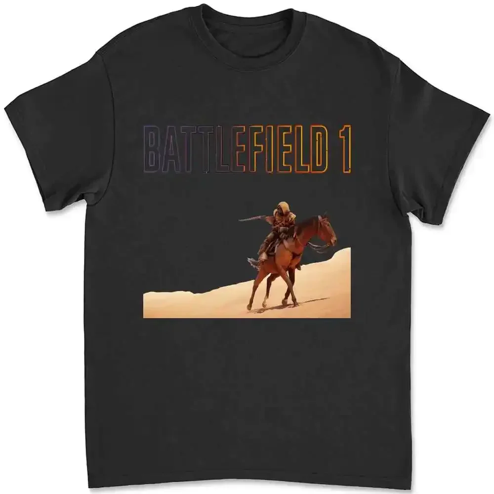 Camiseta con logotipo del juego Fps famoso Battlefield 1, 92G8
