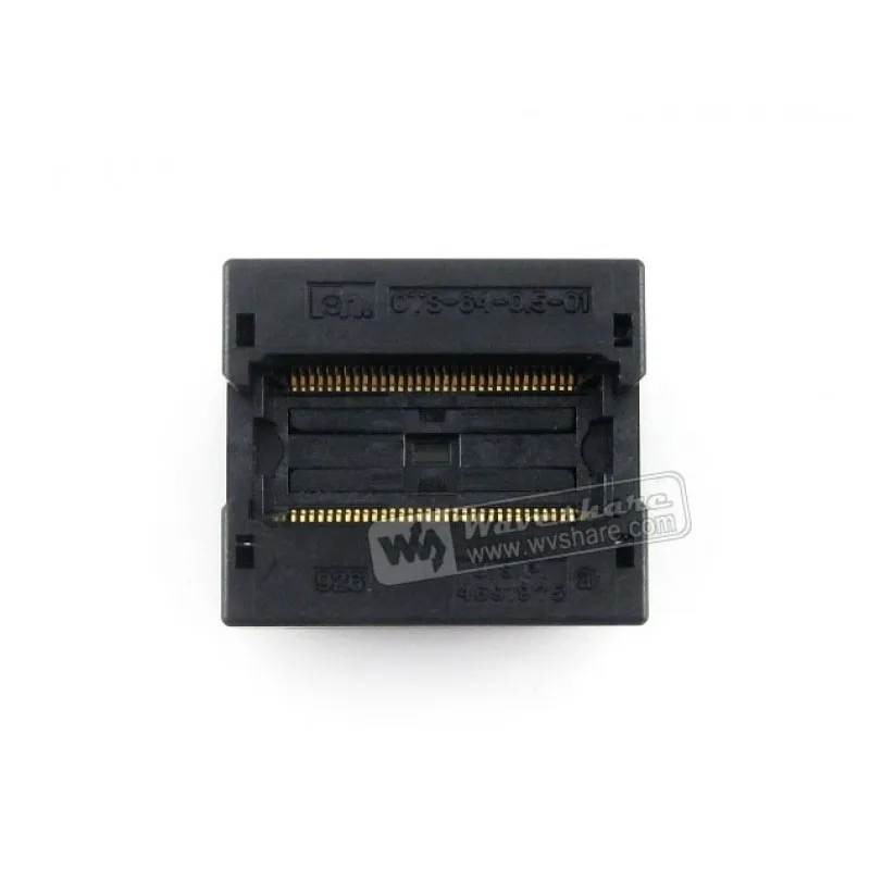 

Makerseek OTS-64-0.5-01 SKU 7128 Waveshare OTS 64 0.5 01, Test Burn in Socket,