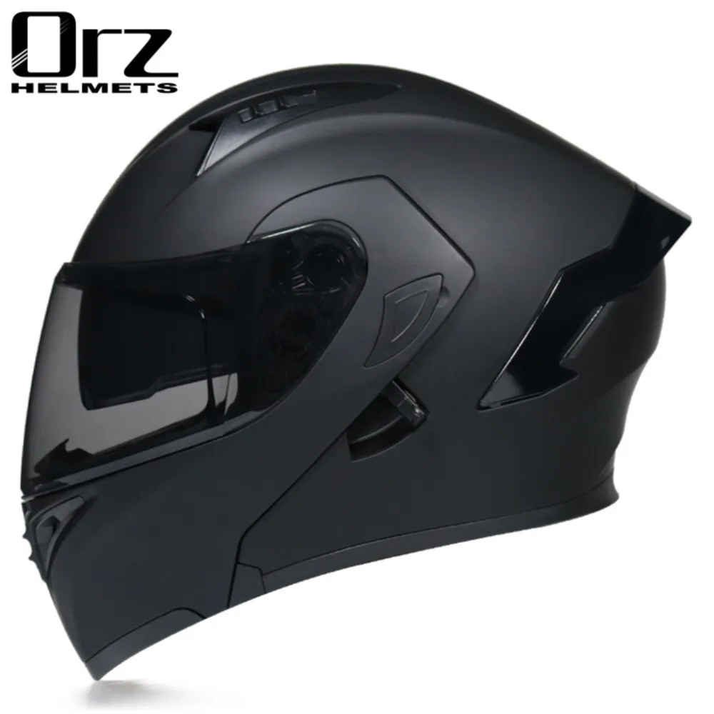 Kask motocyklowy z podwójną soczewką Kask pełnotwarzowy wysokiej jakości Zatwierdzony przez DOT Moto Cascos Motociclistas Capacete Four Seasons