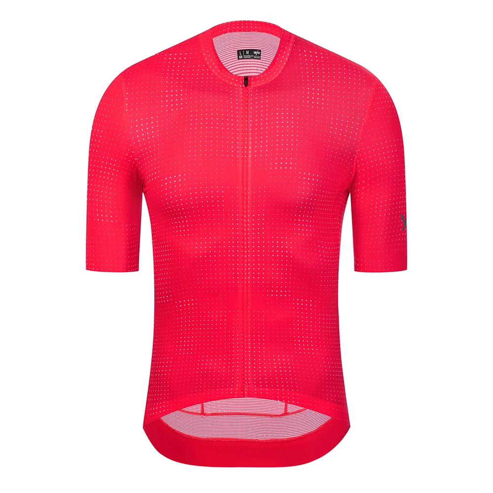 YKYWBIKE UPF 50+ Herren Kurzarm-Radtrikot Nahtloses Rennrad-Shirt Fahrrad MTB Langarm-Radkleidung Atmungsaktiv – Detail 20