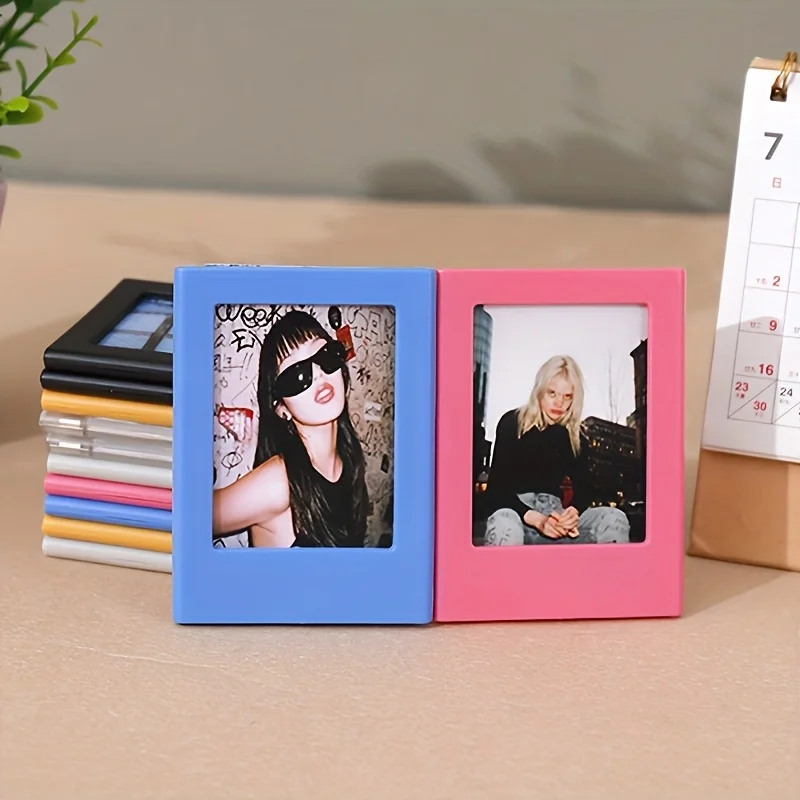 1/5 stücke Retro Magnetische Foto Rahmen für Fujifilm Instax 3 zoll Negative Album Display Halter für Küche Home Decor speicher Geschenke – Detail 12