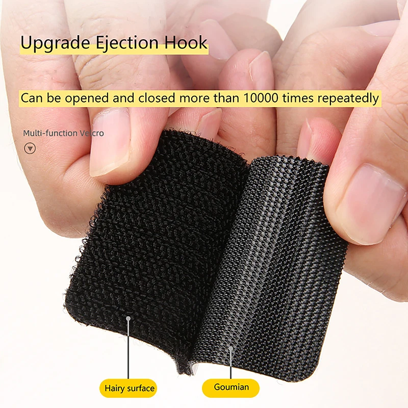 New 5pcs Carpet Mat Fixing Stickers Universal Self Adhesive Fastener Car Floor Mat Clips Carpet Tape Invisible Fixed Patch