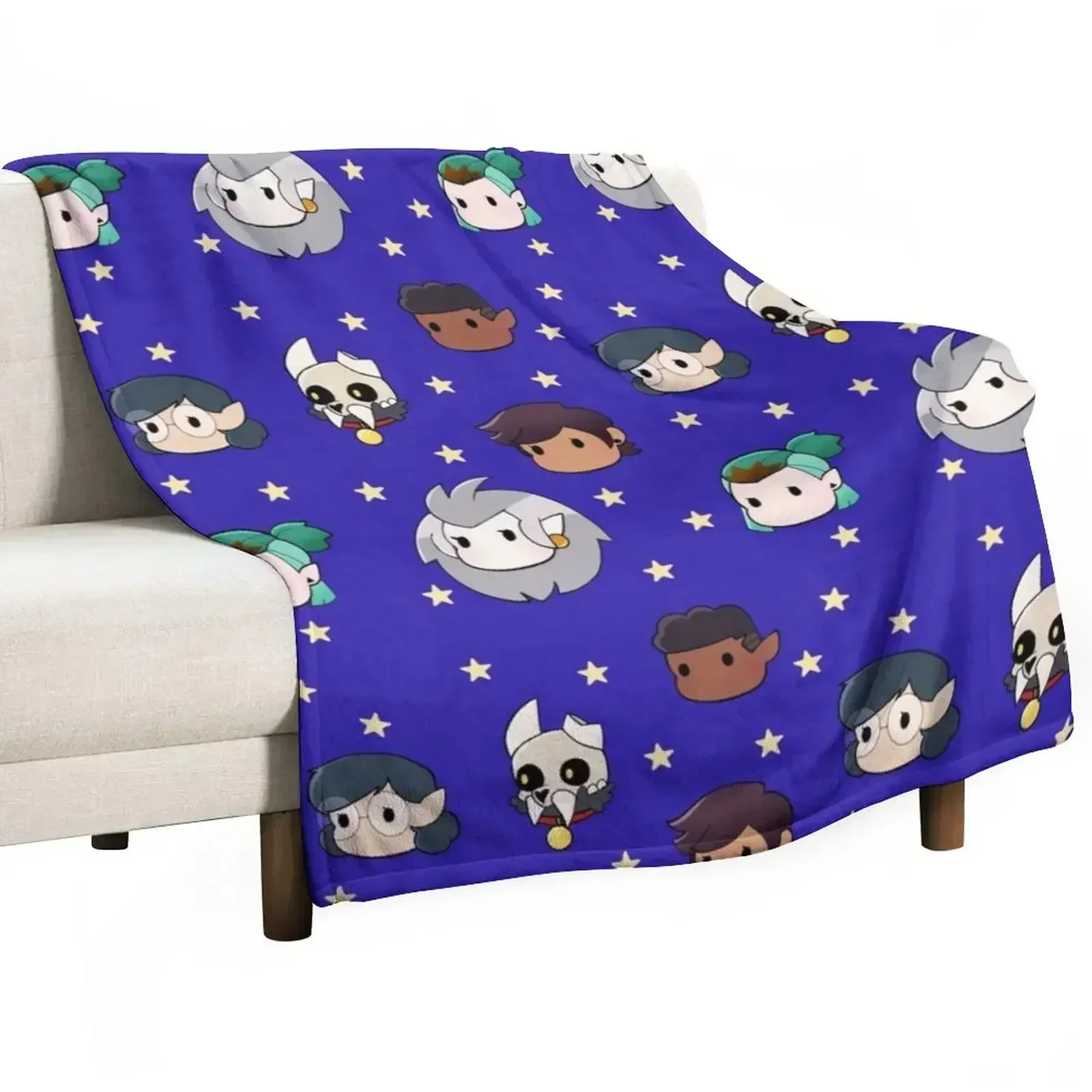 Chibi Owl House Throw Blanket For Baby Bed Fashionable Hair Blankets