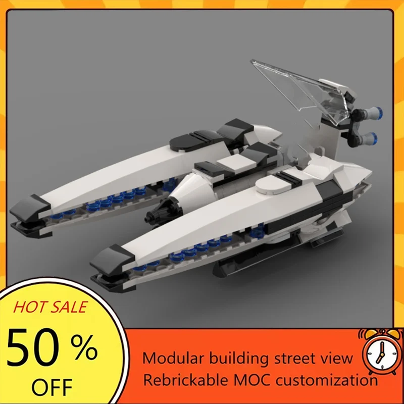

292PCS Popular Space War Movie Model MOC Building Bricks Spaceship Modular Technology Gifts Holiday Assemble Children Toy Suit