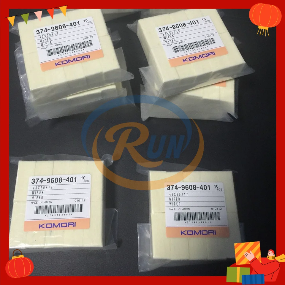 KOMORI Press Accessories Roller Pillow Cotton 374-9608-401 3749608401 Wiper 43*30*17 for Komori Parts