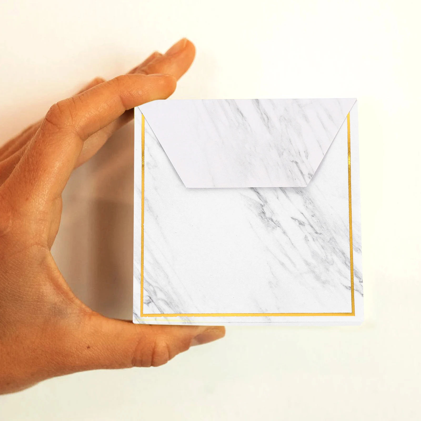 

Marble Pattern Office Adhesive Note Pad Learning Page Marker Scrapbook Stickers Office Supplies