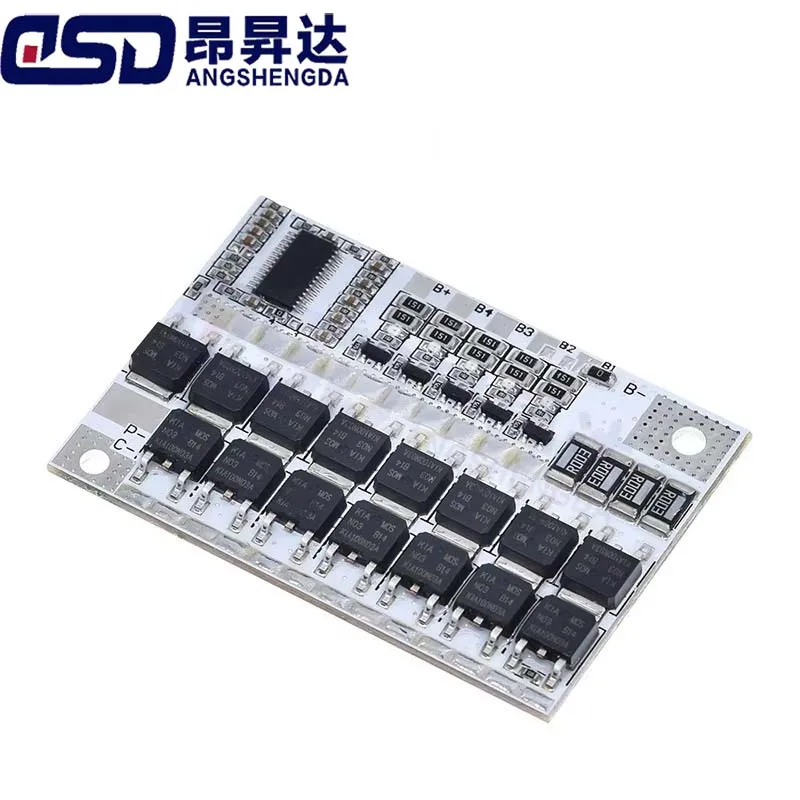 1 قطعة 5S 4S 3S BMS 100A 21V 18V 16.8V 12V 18650 ليثيوم أيون LMO الثلاثي بطارية ليثيوم حماية لوحة دوائر كهربائية شحن التوازن #3
