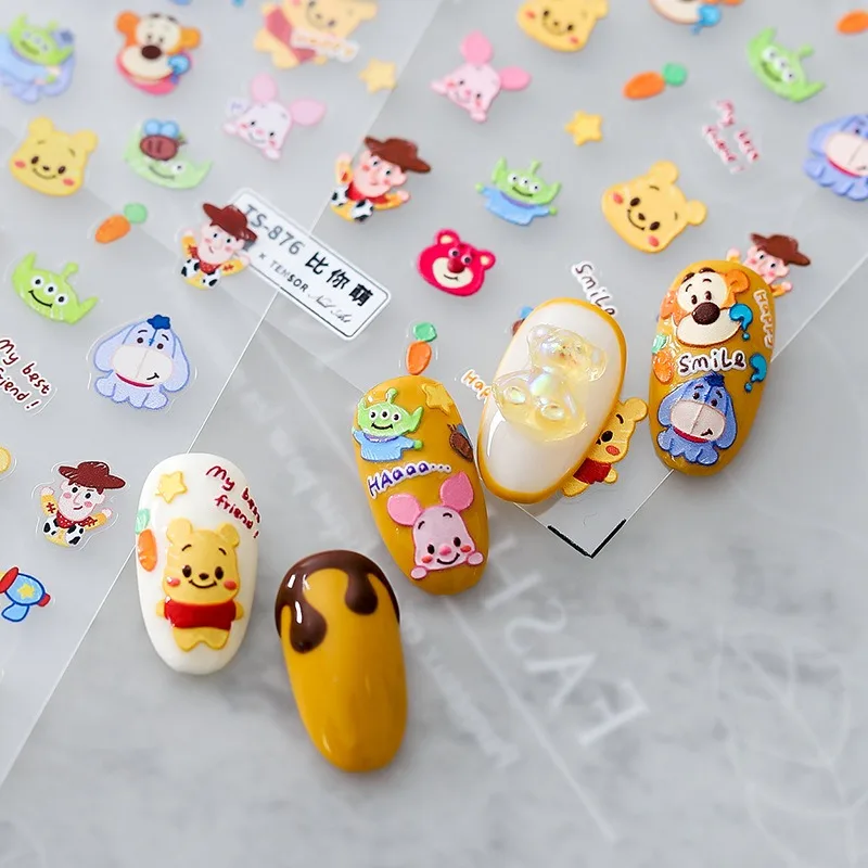 

Disney Animation Toy Story Cartoon Toy Stickers Animation Peripheral Winnie the Pooh Mickey Mouse Donald Duck Stickers