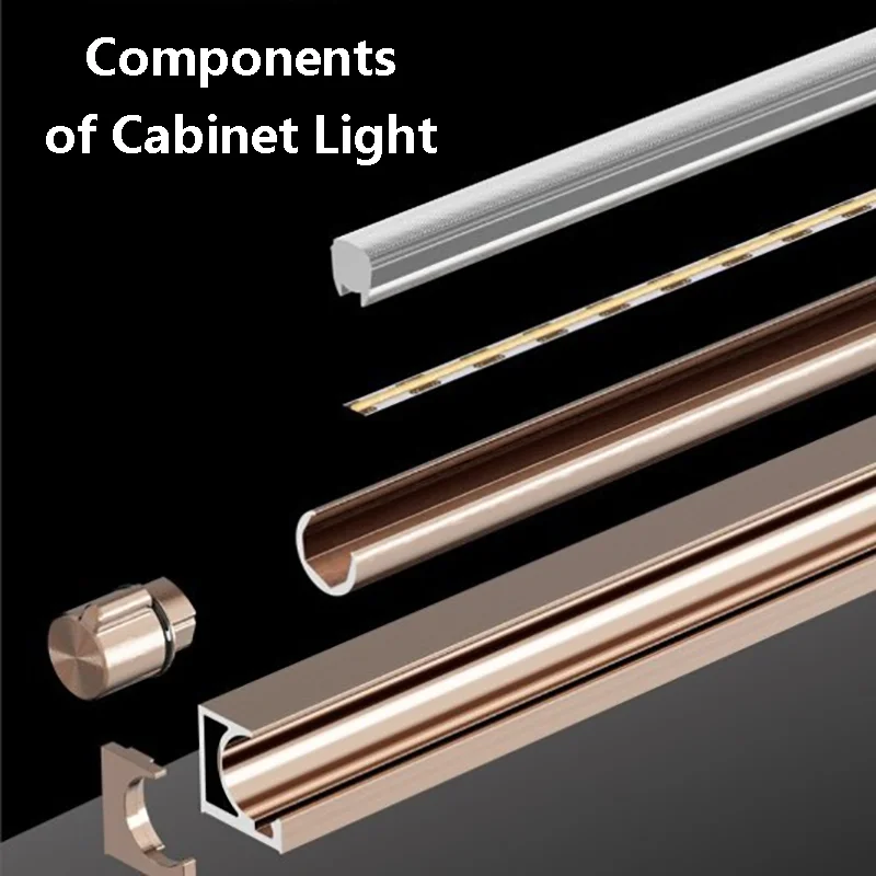 Рисунок 5 - Вращающийся светильник для шкафа розового золота