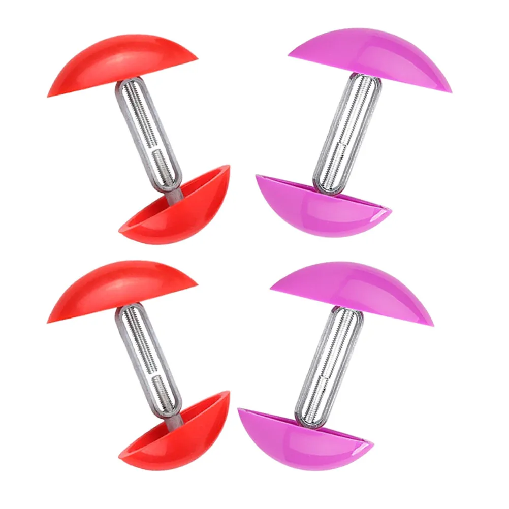 2Pairs Adjustable Shoe Expander Stretcher Wide Toe Shaper Portable Non Slip High Heel Flat Shoes Heel Stretcher