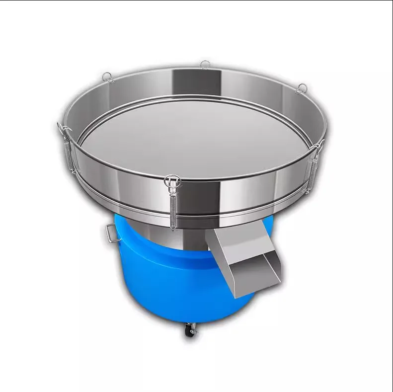 800Mm vibrating screen spray coating powder particle vibrating screen food flour
