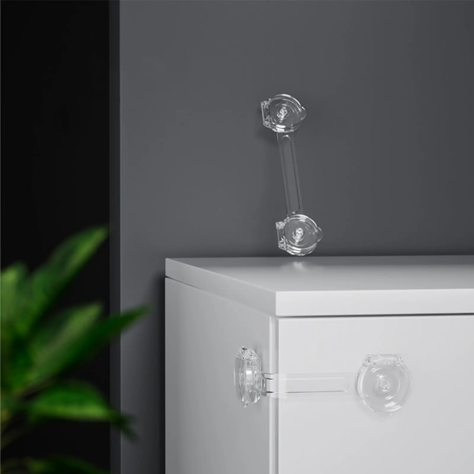 Serrure de sécurité pour enfants, 3 à 10 pièces, transparente, Anti-ouverture, sangle souple multifonctionnelle, serrure de sécurité Anti-pincement, boucle de Protection de sécurité