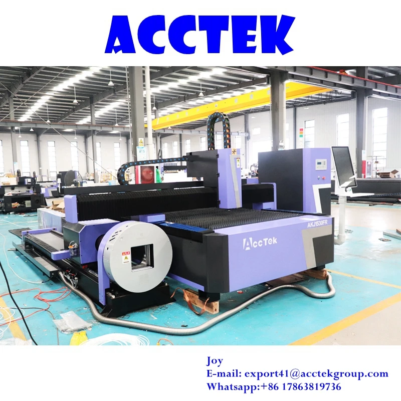 

Industrial Fiber Laser Cutting Machine For Metal Sheet/ Pipe Metal Tube Laser Cutting Machine 6KW 8KW 12KW 3015