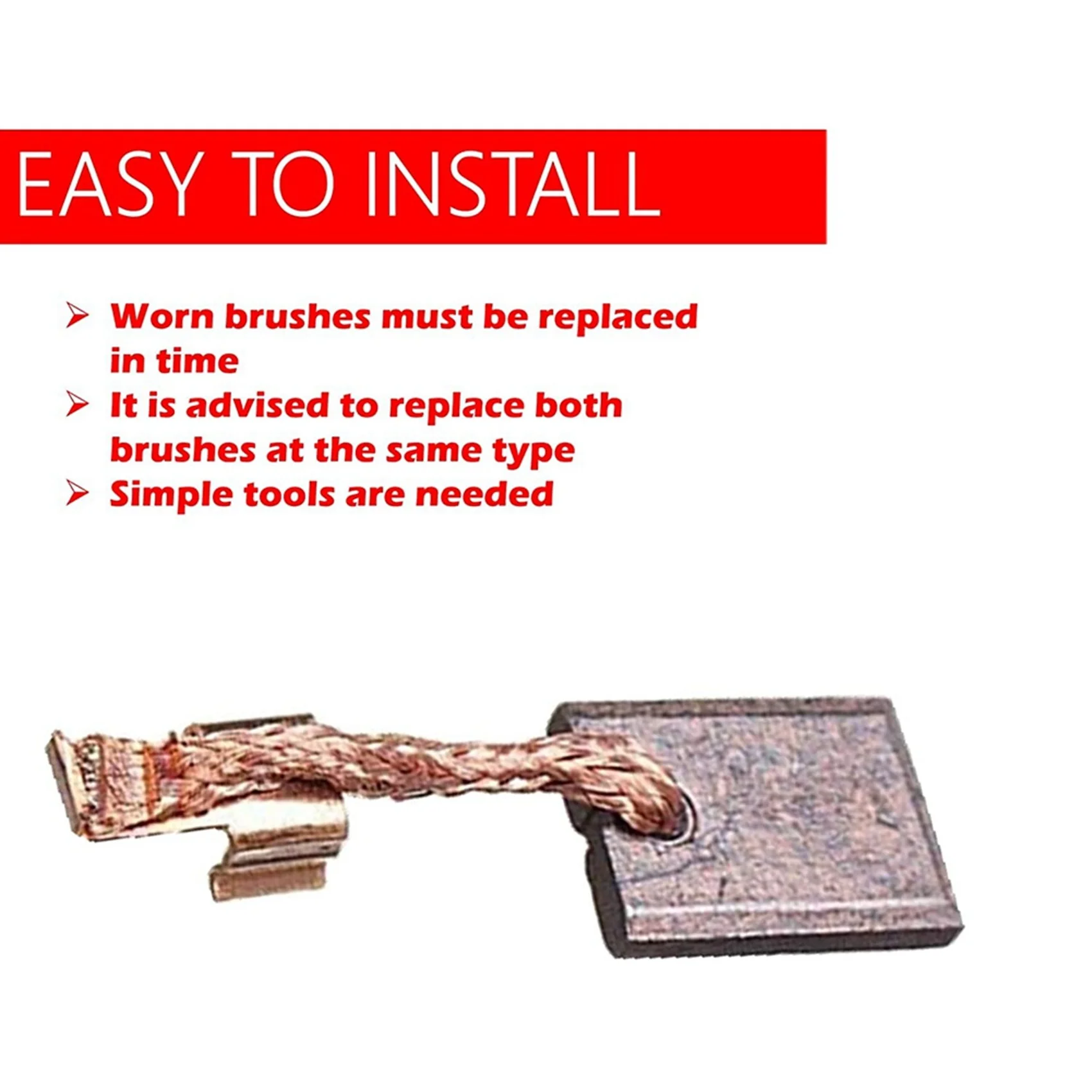 6-PACK فرش كربون متينة CB-440 استبدال فرش كربون لماكيتا CB-440 CB-448 CB-436 195021 -6 194427 -5 حار