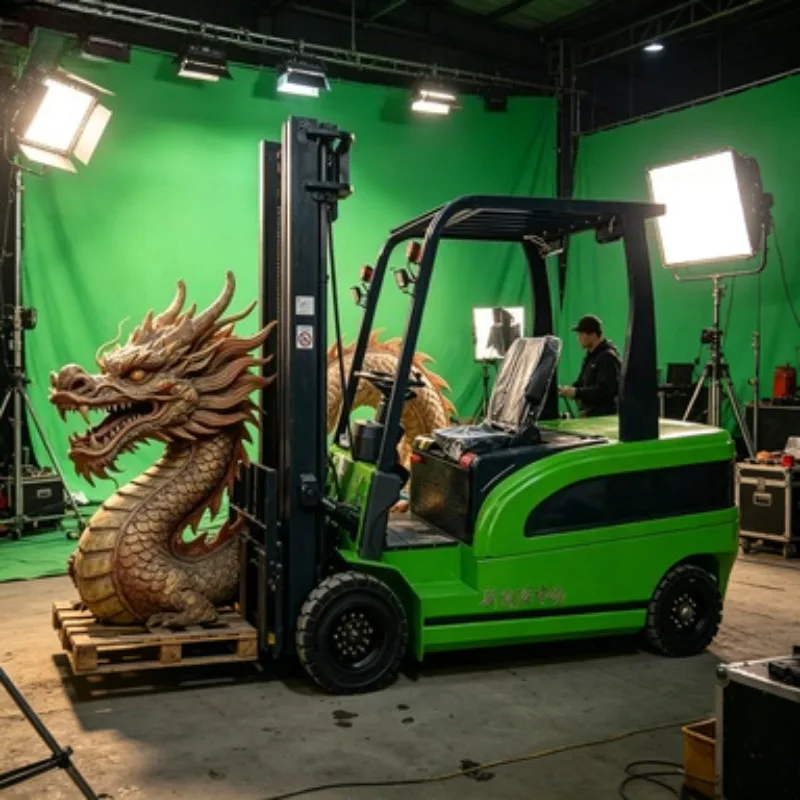 Narrow Forklift Truck 1 Ton 2 Ton Electric Reach Forklift Lithium Battery Warehouse Stacker for High Density Racking