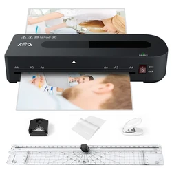 Mini A4 Hot Laminator Professional 320mm for Paper Pictures Documents Photo Blister Packaging Plastic Film Roll Laminator