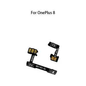 Bilashmart Power ON OFF Mute Switch Control Key Volume Button Flex Cable OnePlus 8