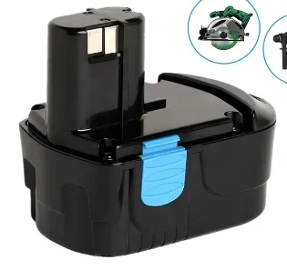 NEW 18V rechargeable Ni-Cd battery pack 12800mah for Hitachi cordless Electric drill screwdriver EB1820 EB1812 EB18-2YR