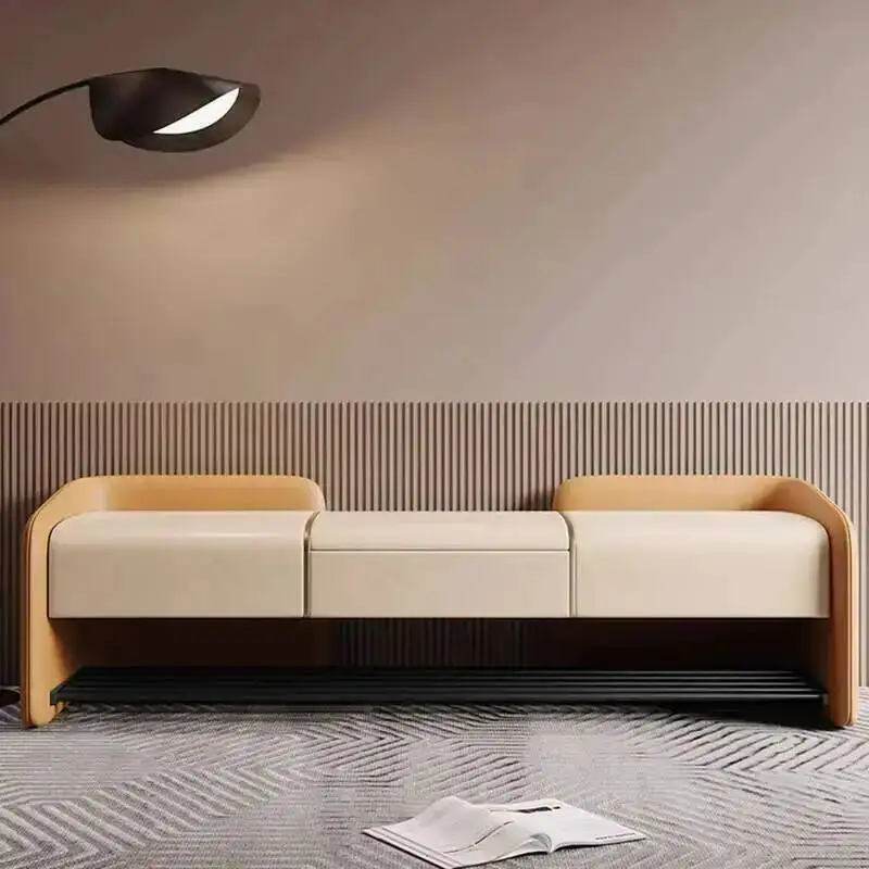 Storage Shoe Change Sofa Shoe Rack Stool Ottoman Footrest Hallway Ottoman Entrance Bench Stools Ottomans Living Room Furniture
